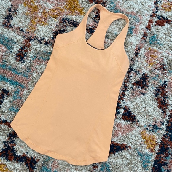 lululemon athletica Tops - Lululemon Racerback Tank in Orange